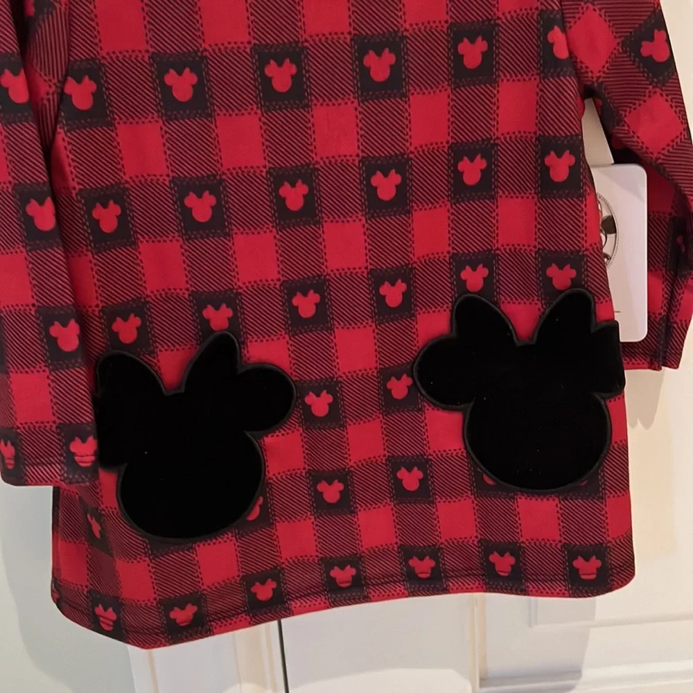 NWT Disney x Pippa & Julie Mickey Minnie Plaid Dress Girls